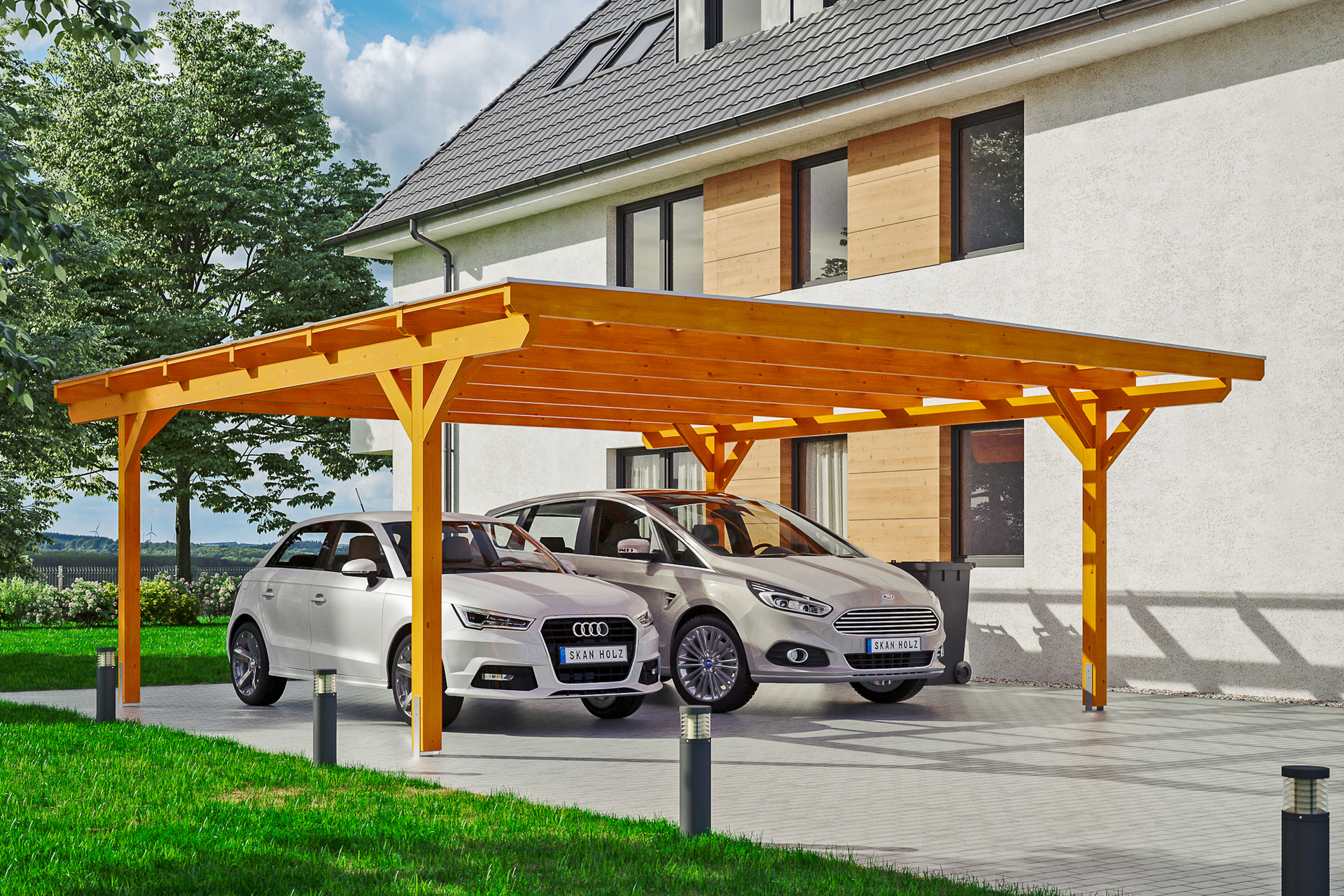 2352485 carport odenwald gerade kopfbaender