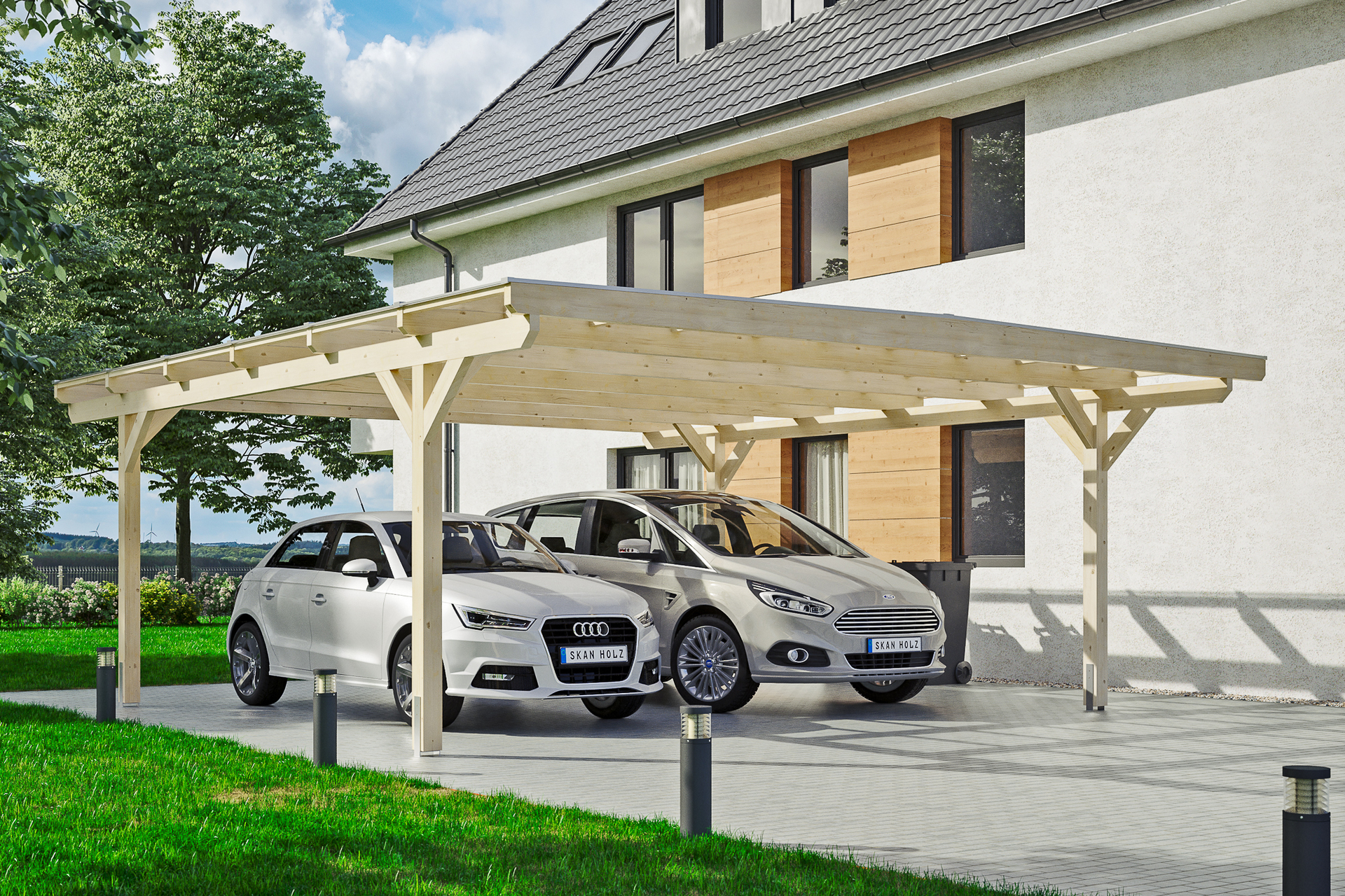 2352486 carport odenwald gerade kopfbaender
