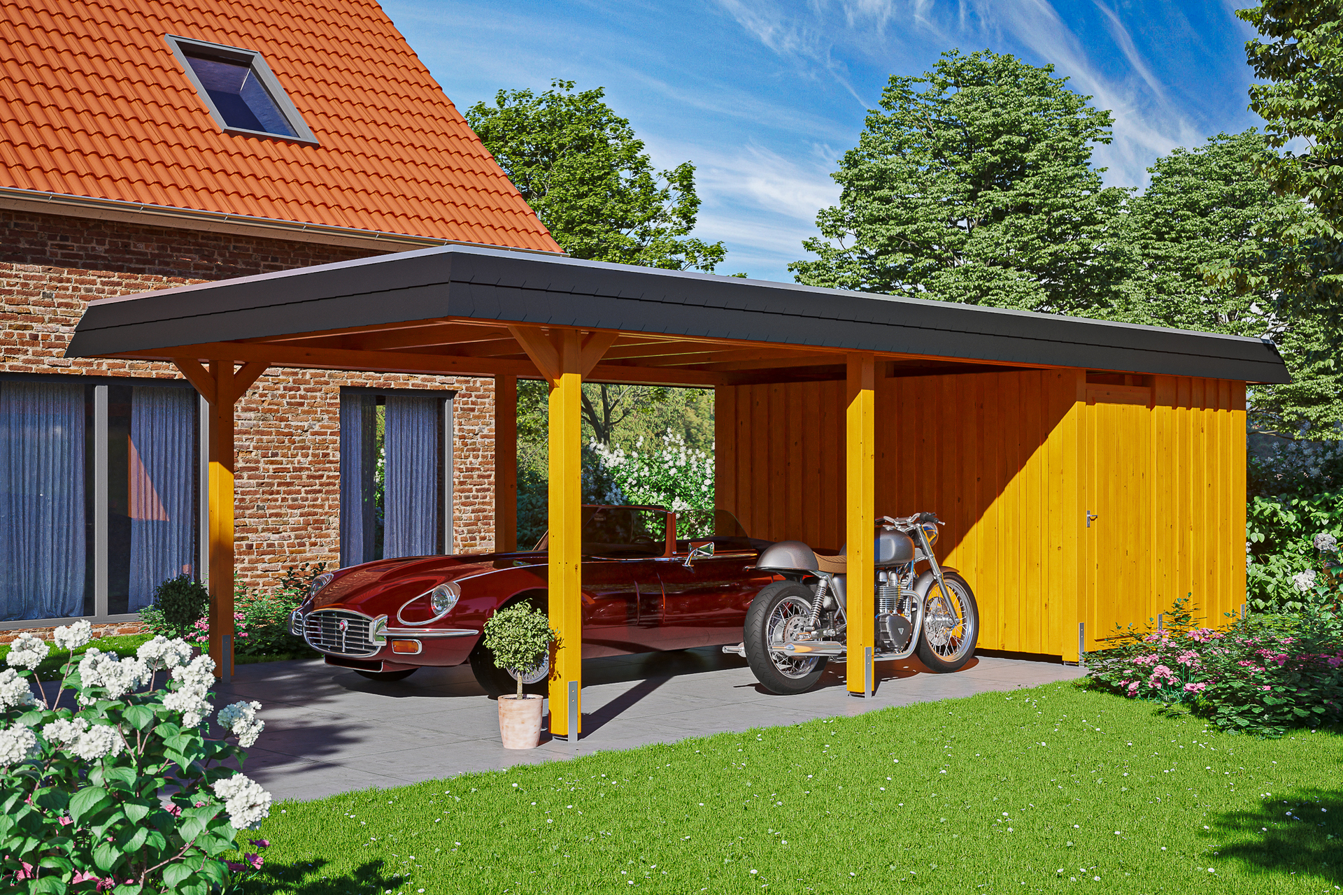 2352709 carport wendland mit abstellraum