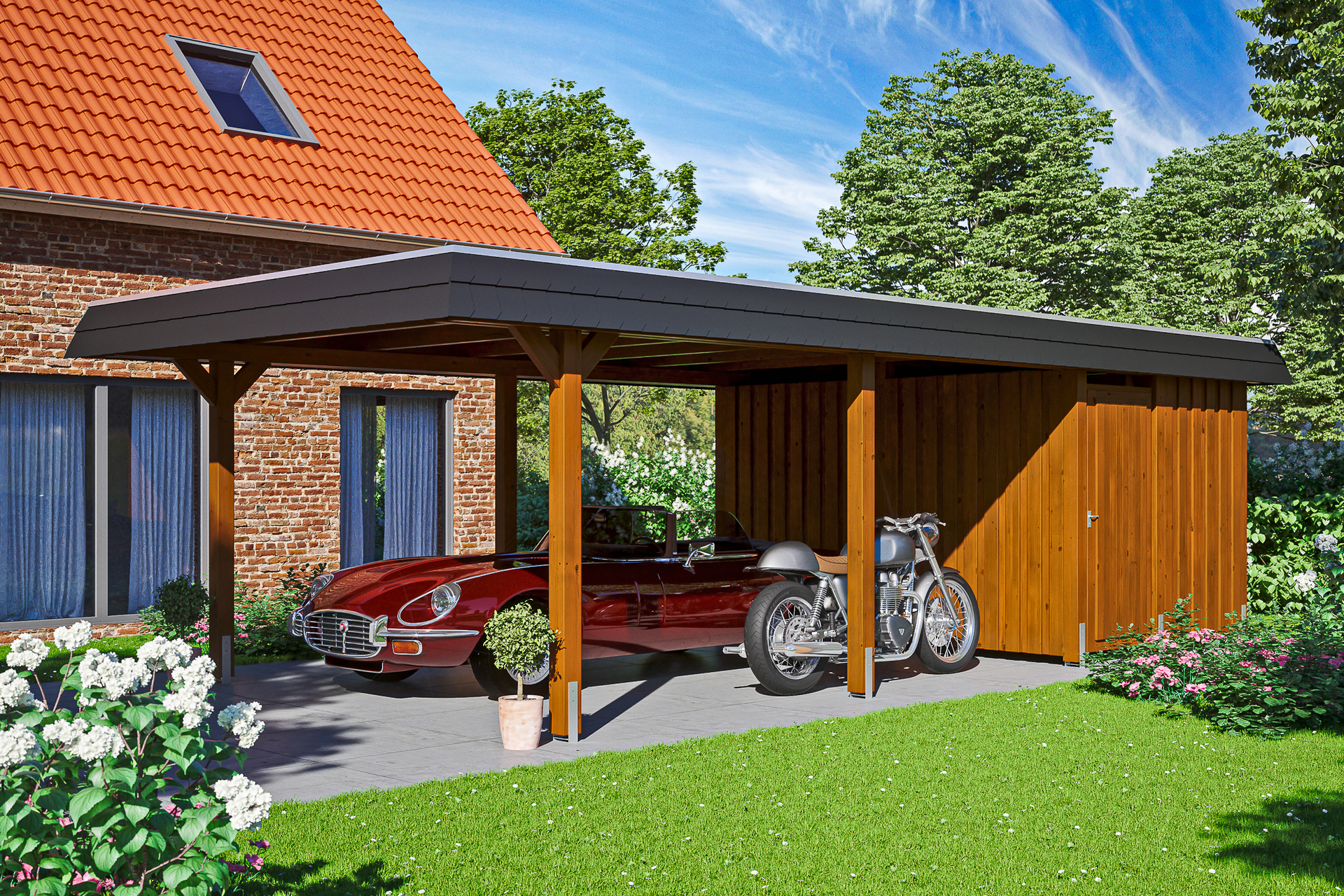 2352712 carport wendland mit abstellraum