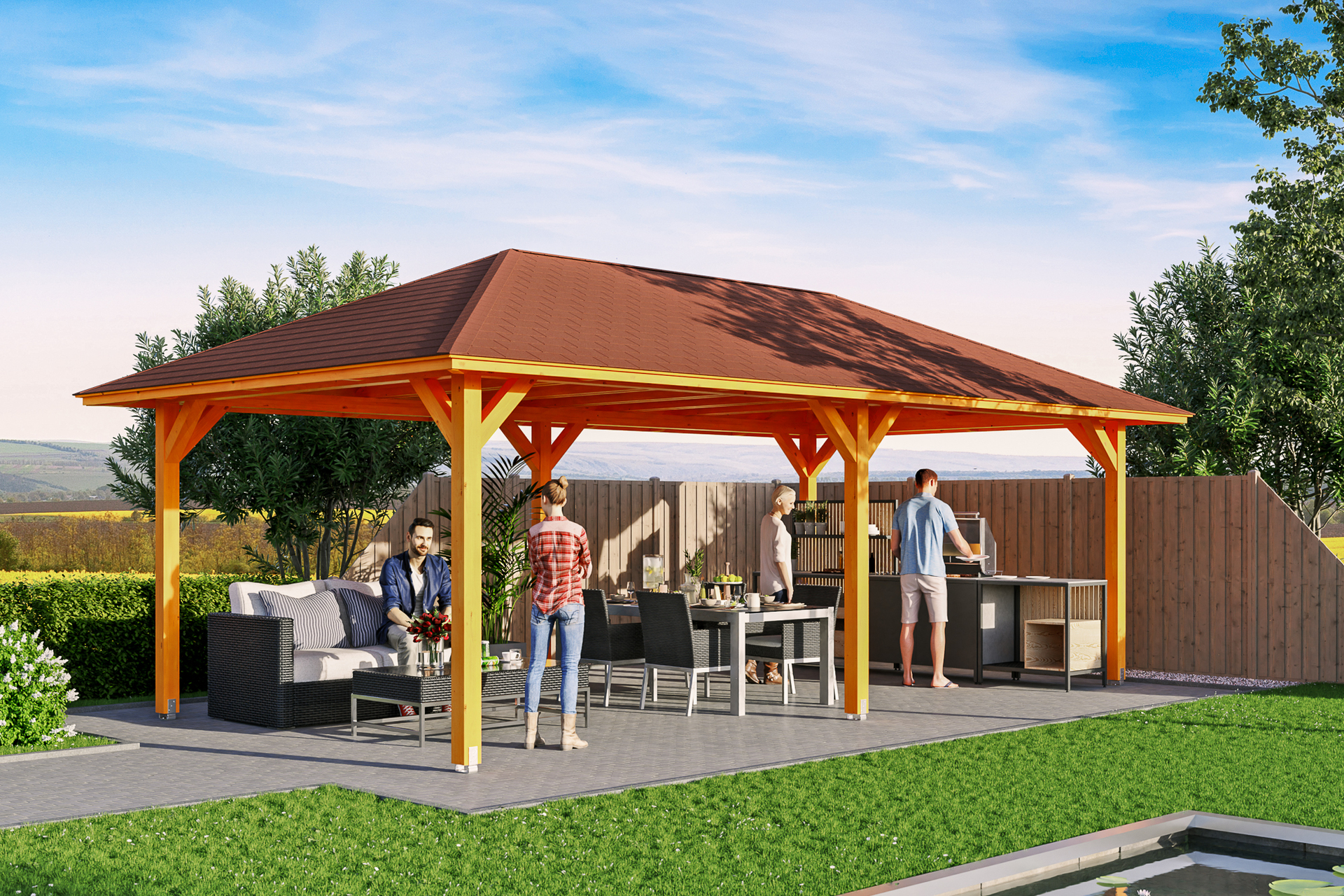 2353003 4 eck pavillon orleans