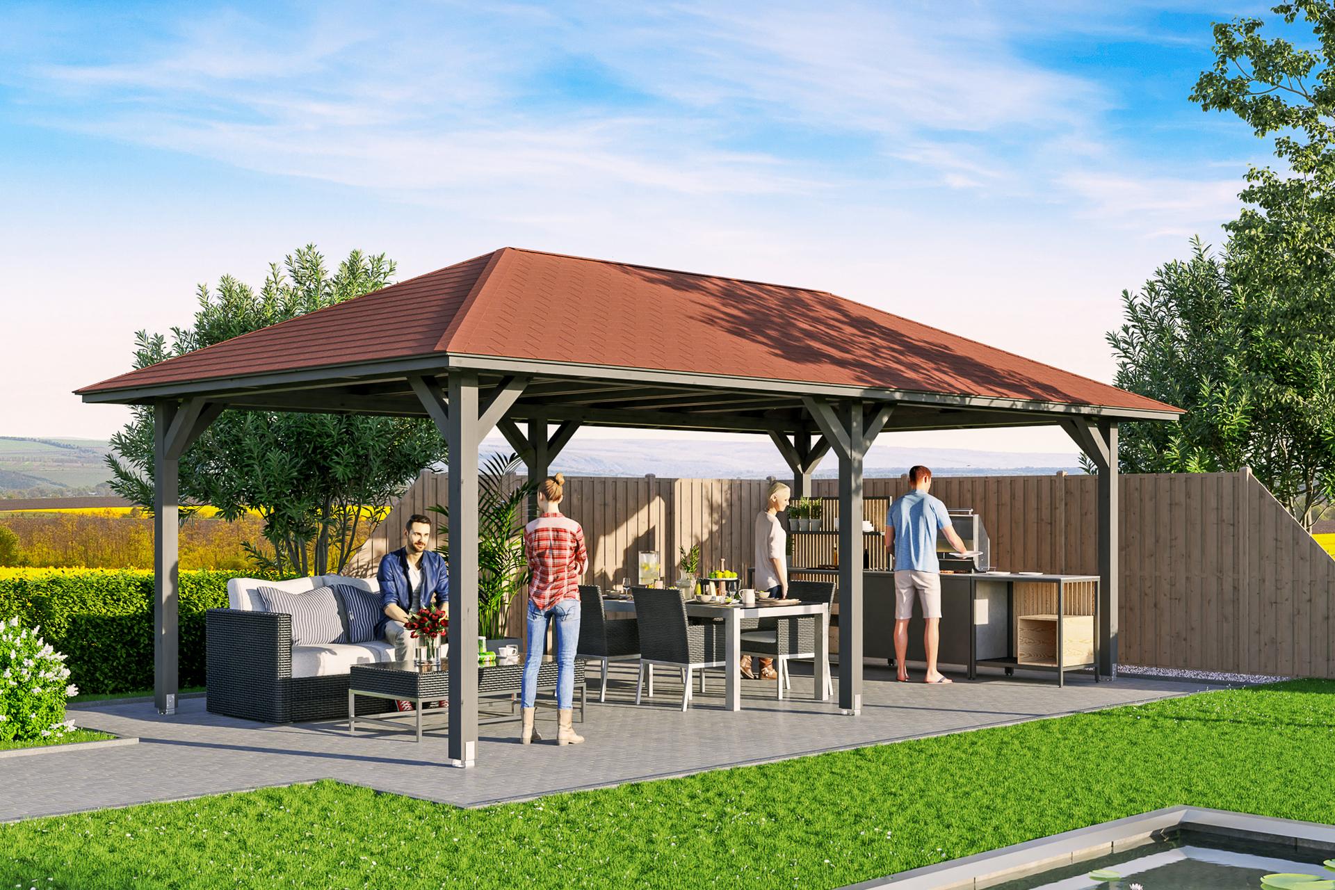 2353004 4 eck pavillon orleans