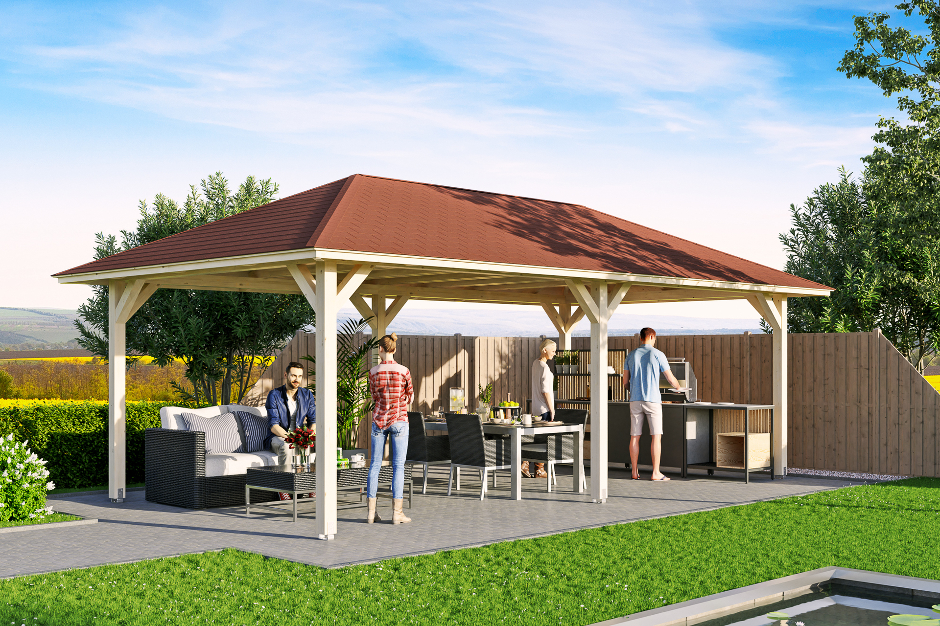 2353005 4 eck pavillon orleans