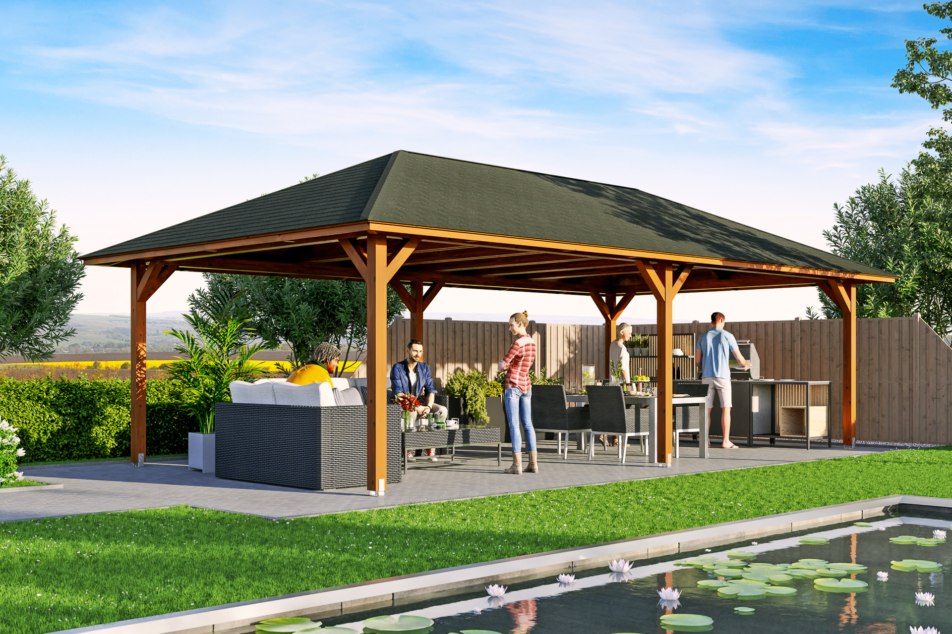 2353011 4 eck pavillon orleans