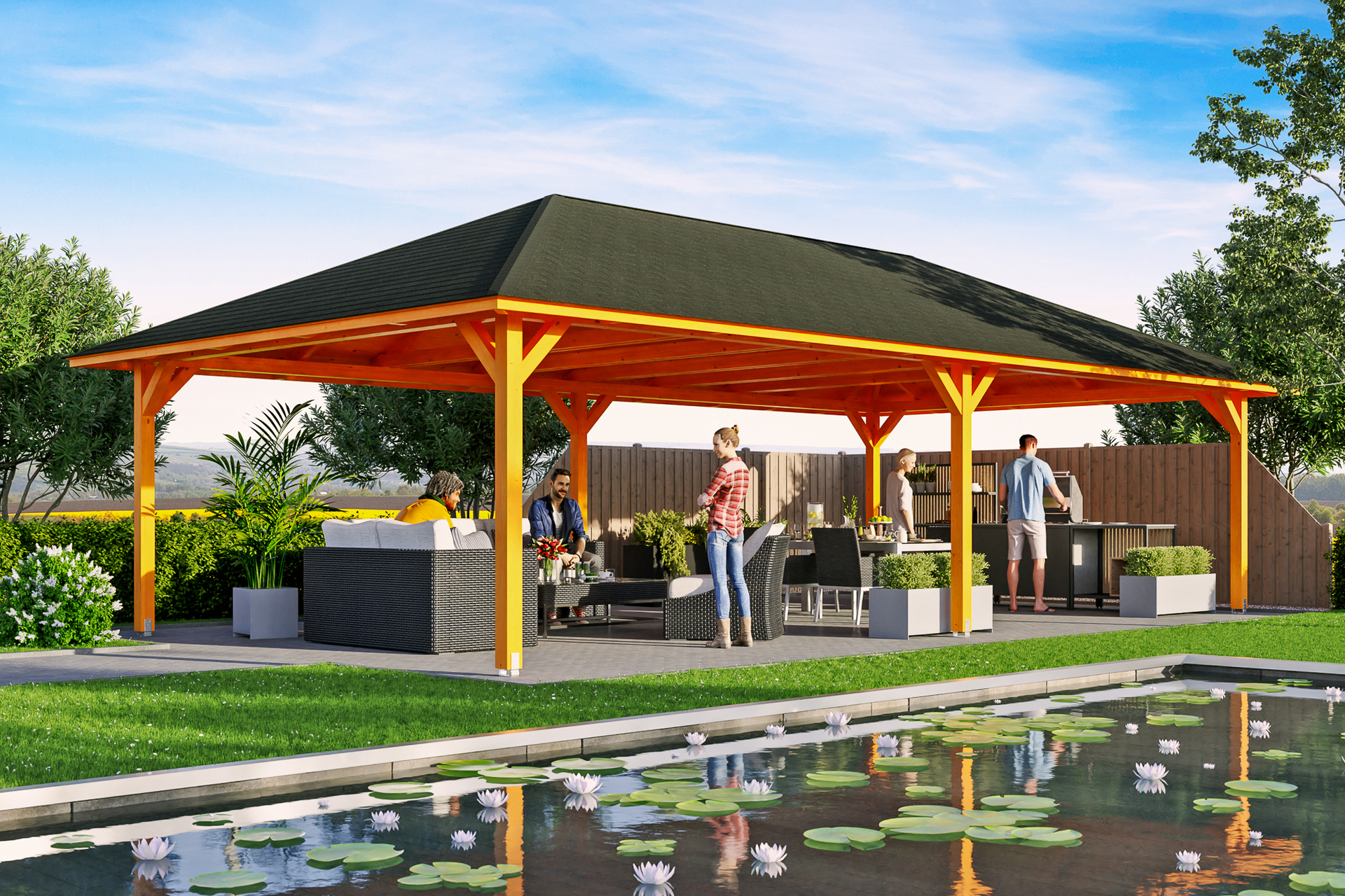 2353013 4 eck pavillon orleans