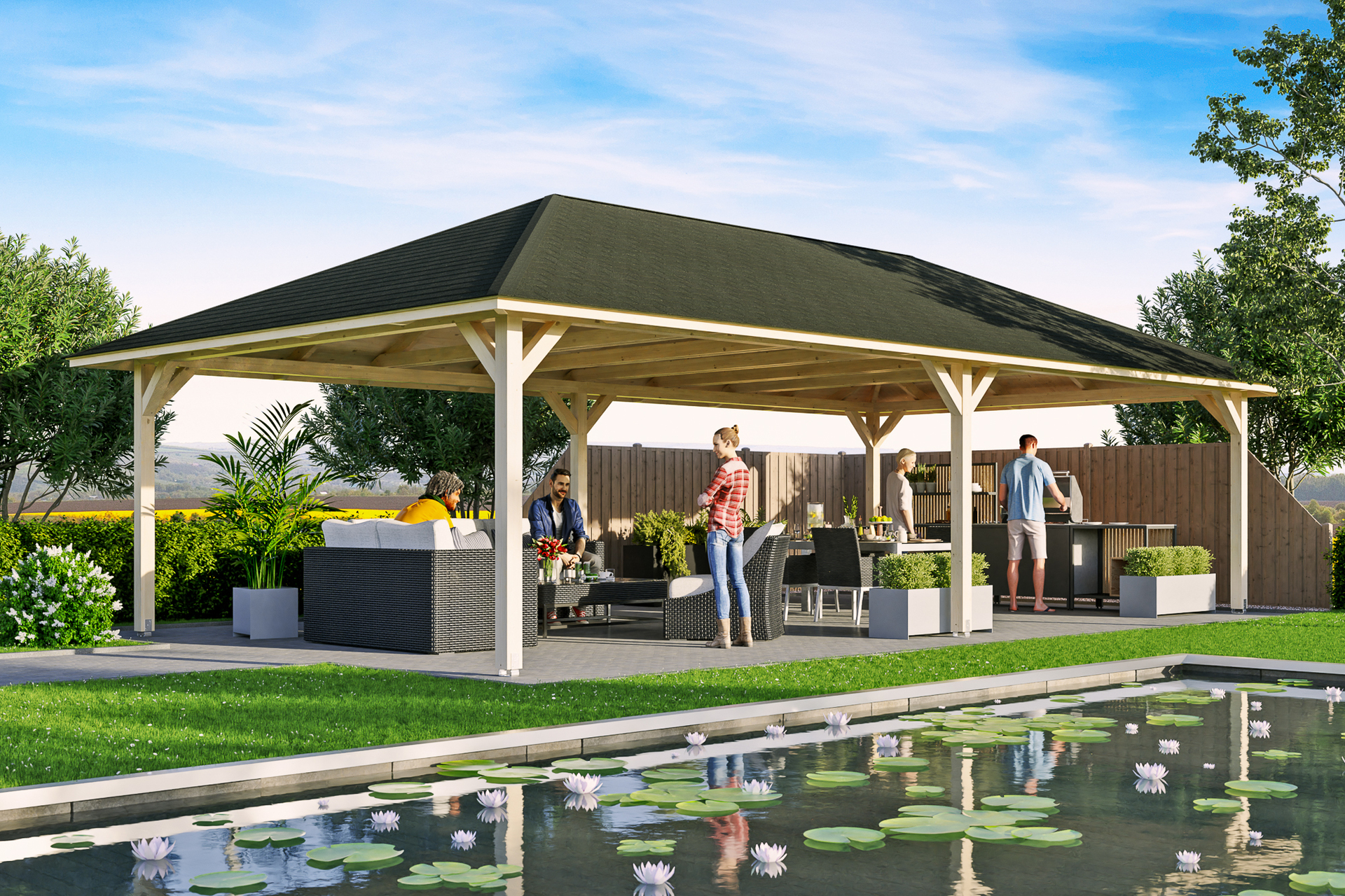 2353015 4 eck pavillon orleans