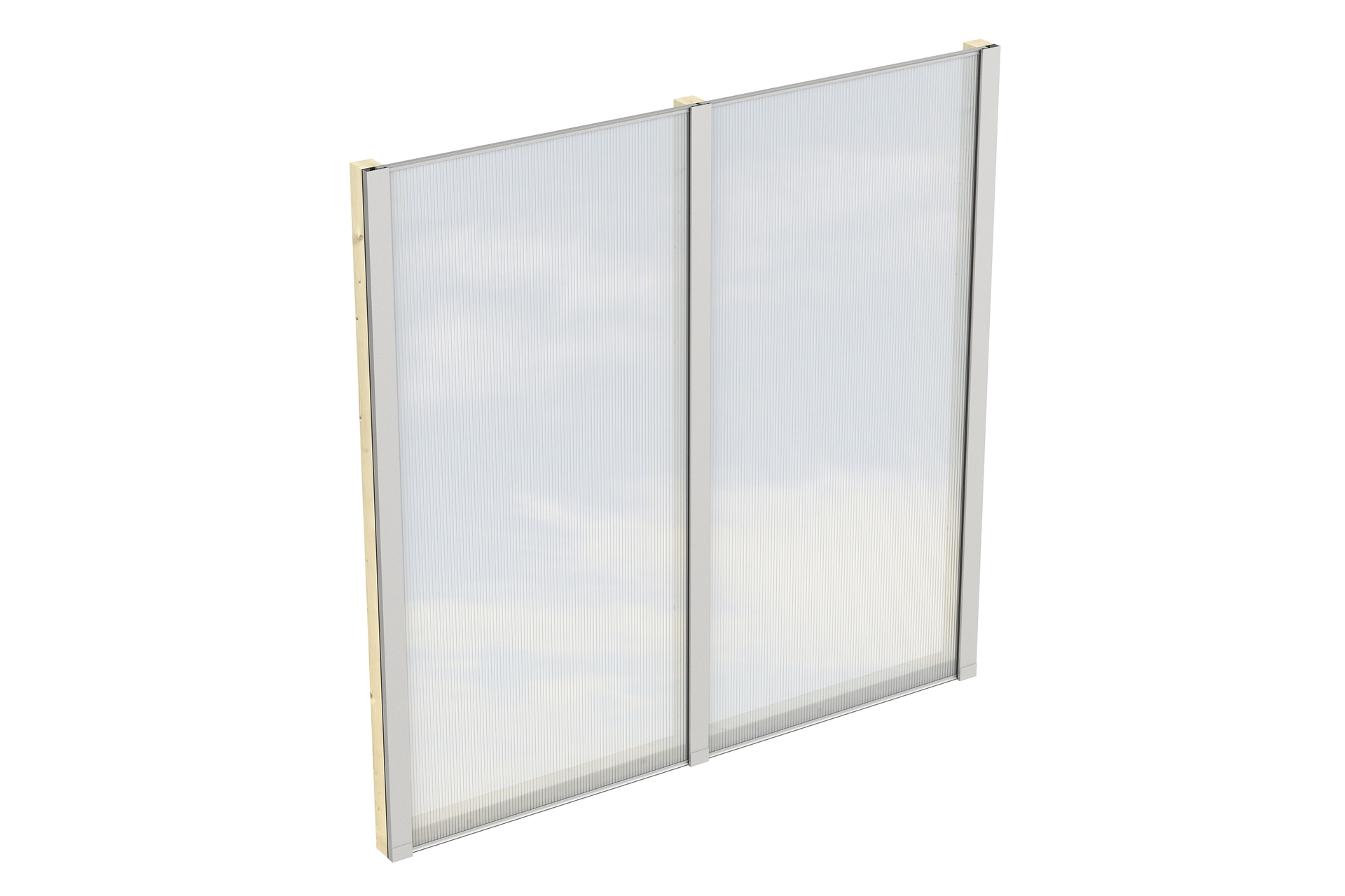 2353371 seitenwand m polycarbonat freistehend fichte