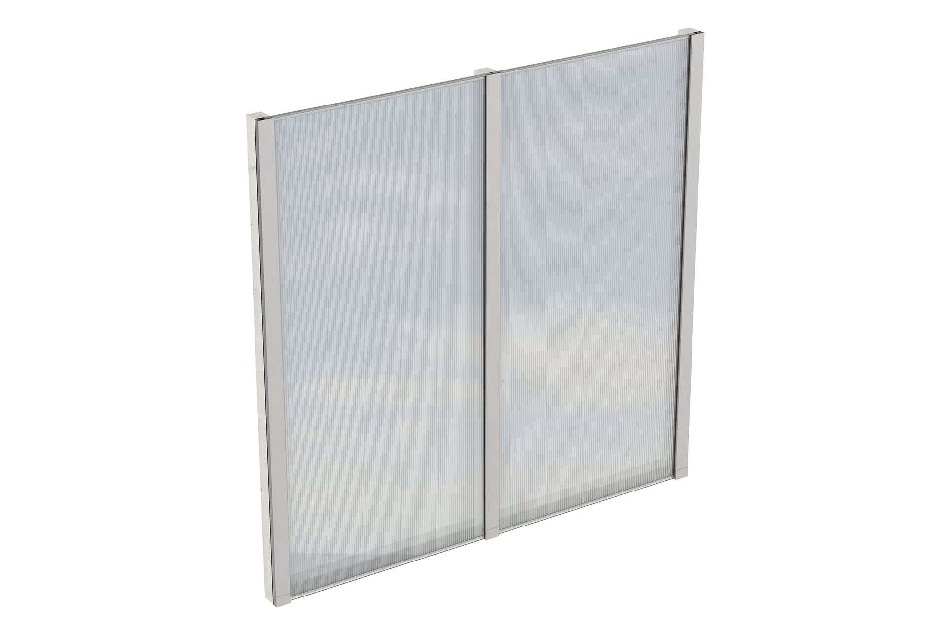 2353374 seitenwand m polycarbonat freistehend fichte
