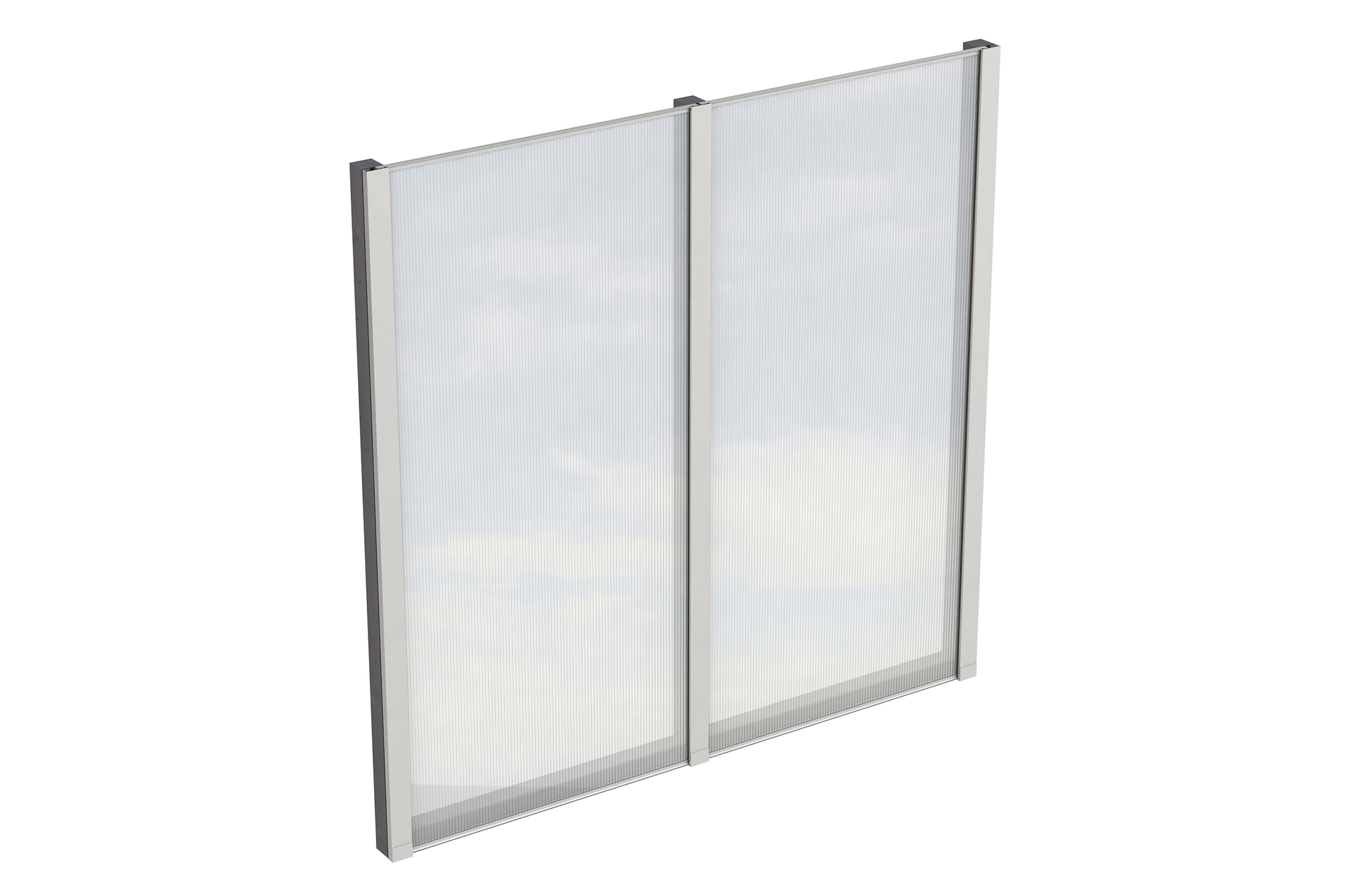 2353375 seitenwand m polycarbonat freistehend fichte