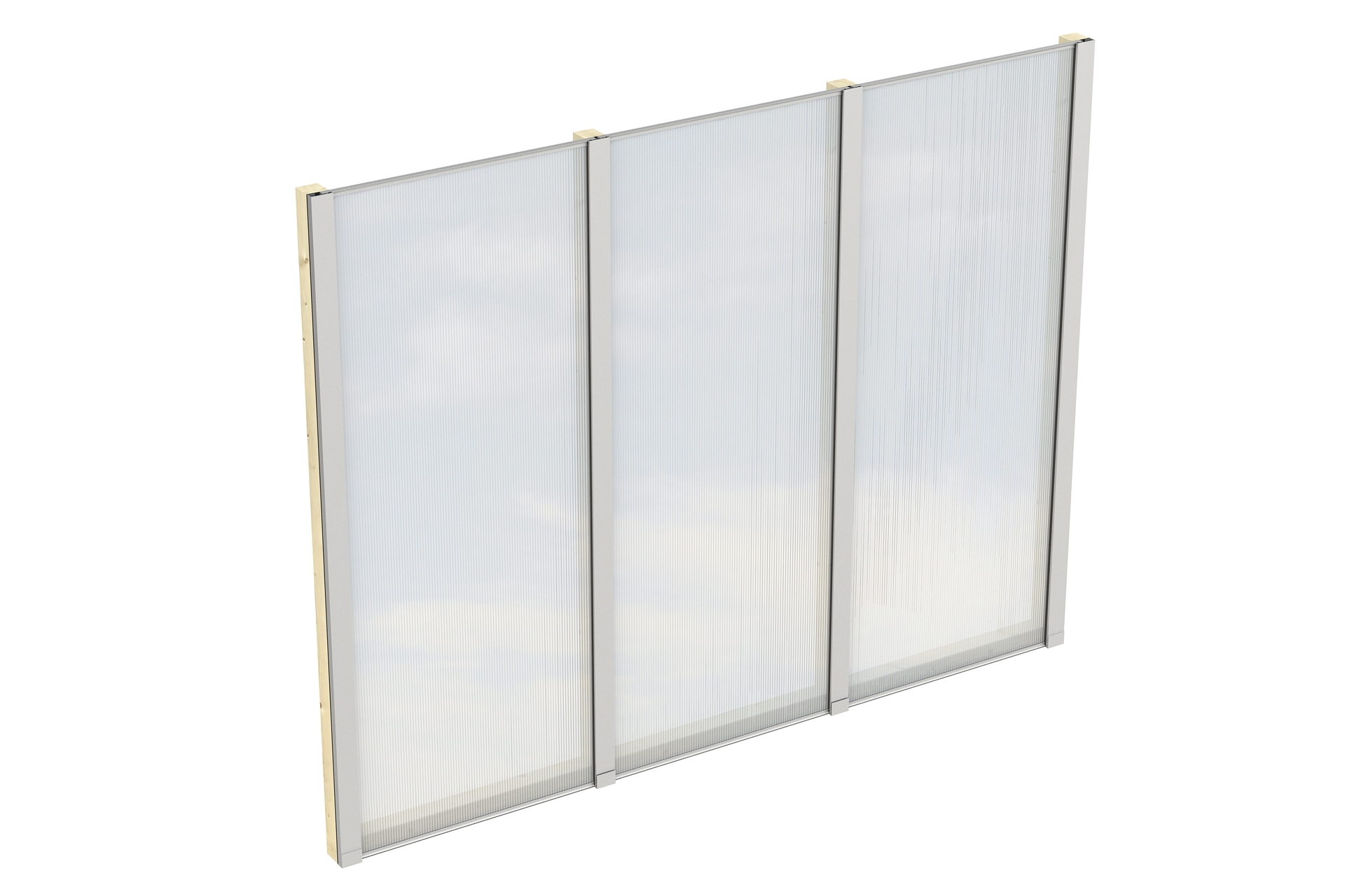 2353376 seitenwand m polycarbonat freistehend fichte