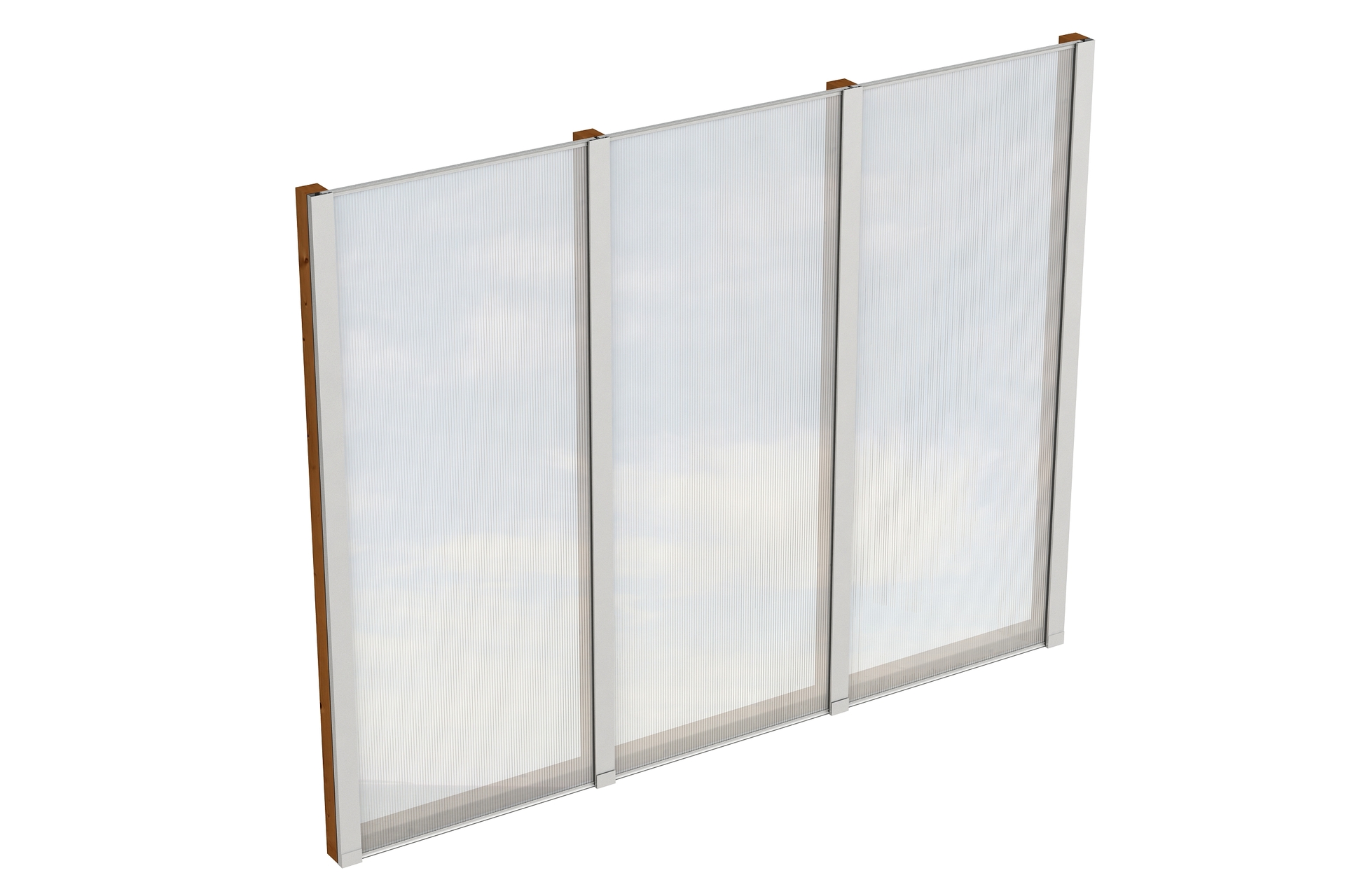 2353378 seitenwand m polycarbonat freistehend fichte
