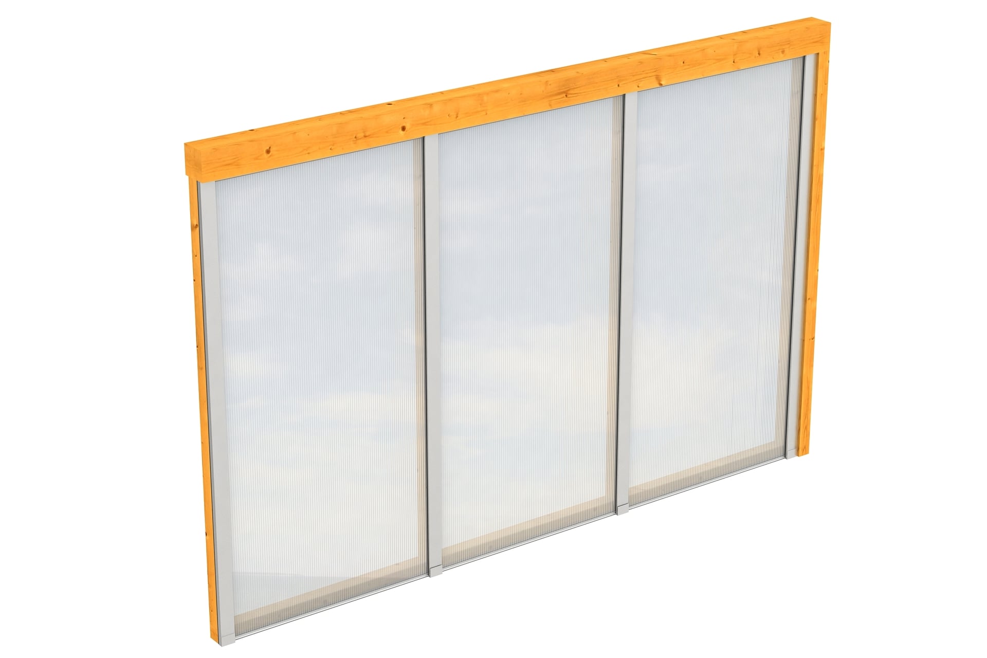 2353402 seitenwand m polycarbonat wandanbau fichte