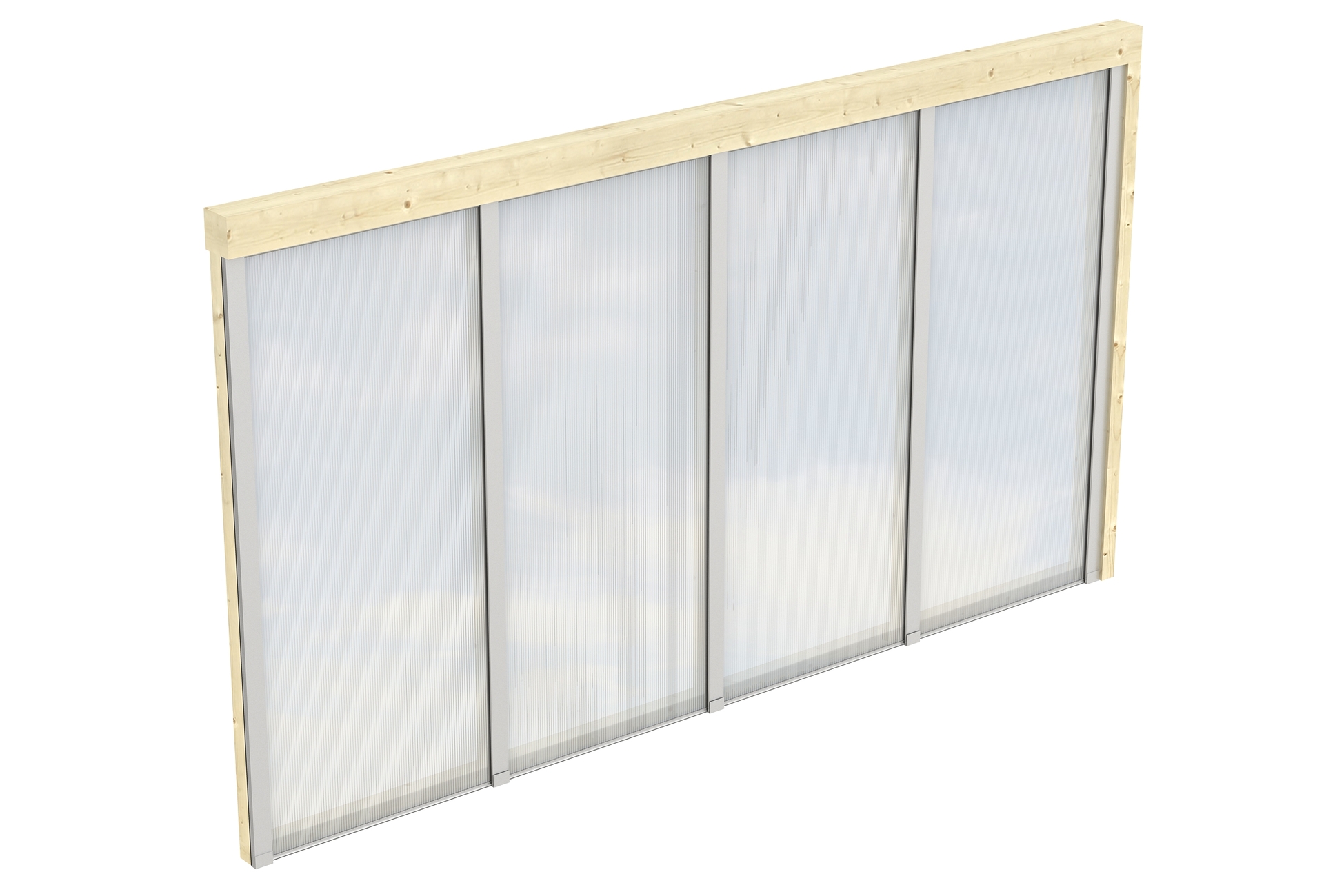 2353406 seitenwand m polycarbonat wandanbau fichte