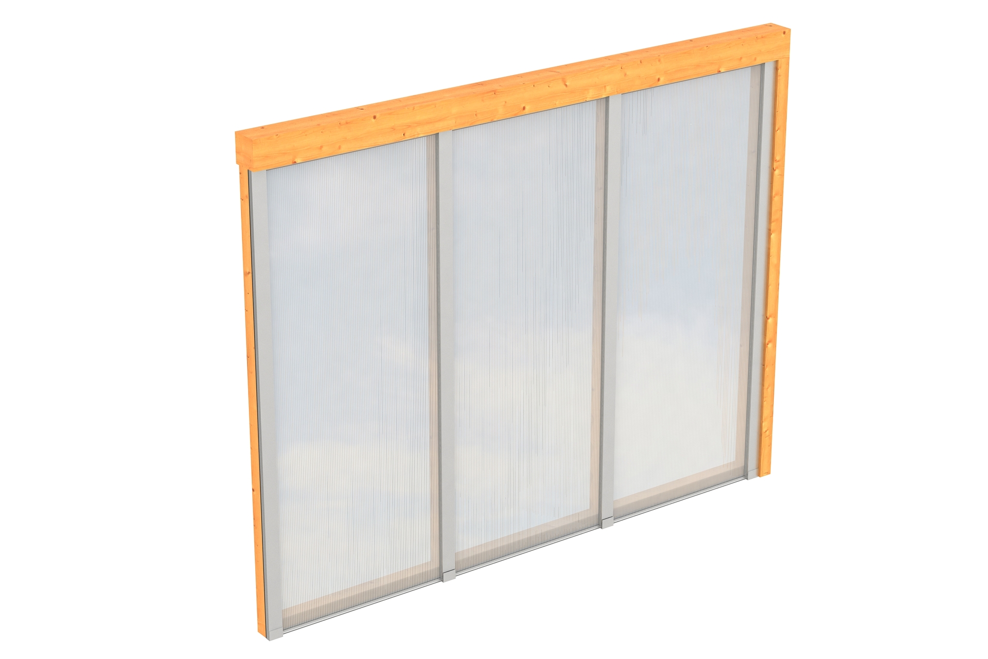 2353413 seitenwand m polycarbonatplatten douglasie