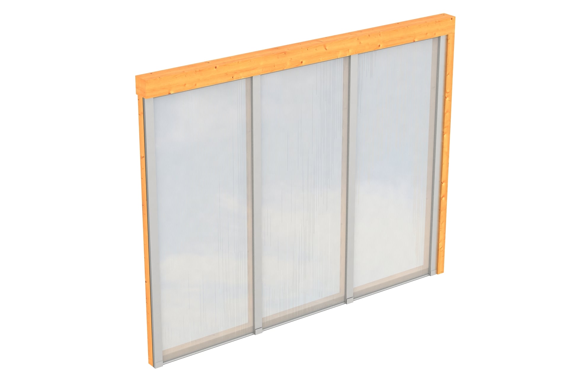 2353415 seitenwand m polycarbonatplatten douglasie