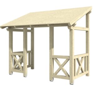 Vordach Paderborn 7 Pultdach