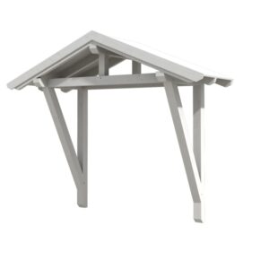 Vordach Stralsund 2 Satteldach