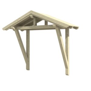 Vordach Stralsund 2 Satteldach