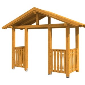 Vordach Stralsund 6 Satteldach