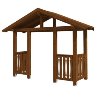 Vordach Stralsund 6 Satteldach