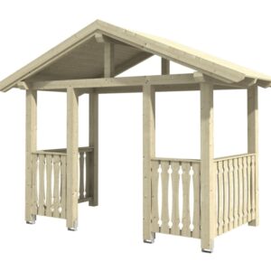 Vordach Stralsund 8 Satteldach