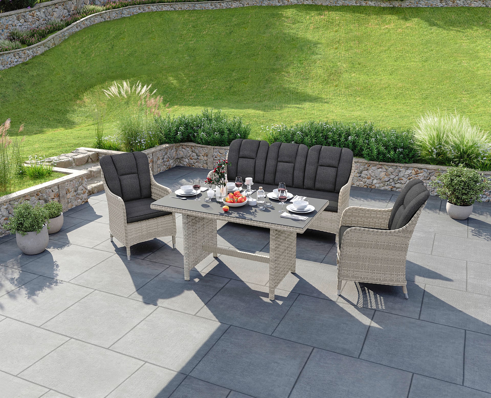 2389464 dining lounge wales 4 teilig