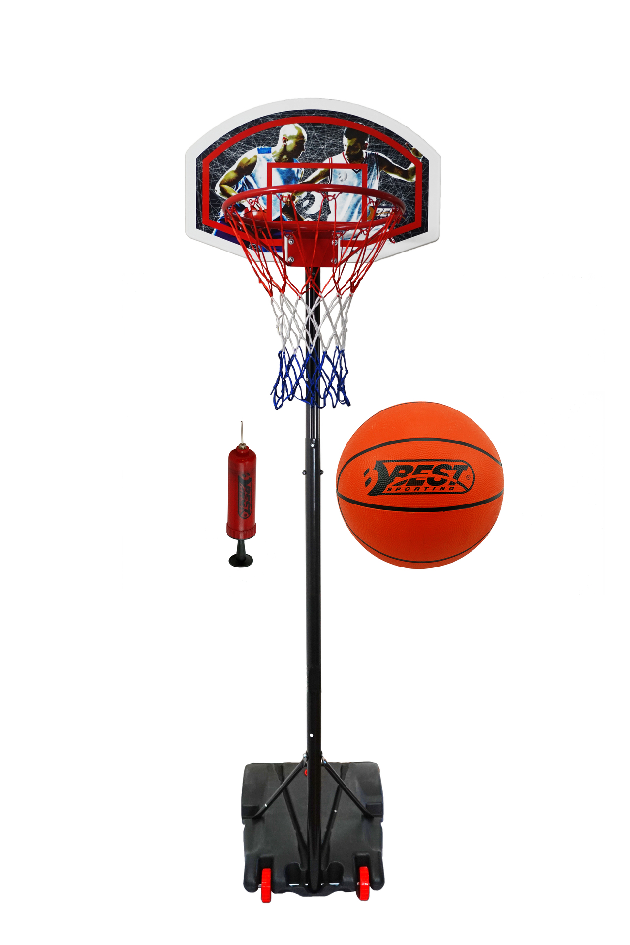 Basketballständer 165-205cm Set 1 Basketballständer 165-205cm Set