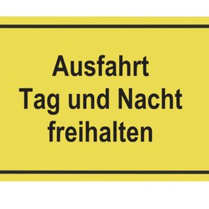 Hinweisschild
