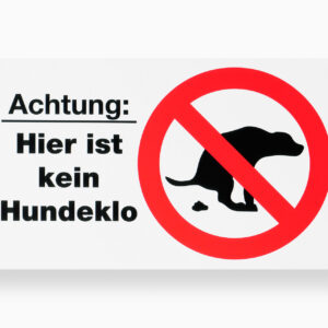 Hinweisschild