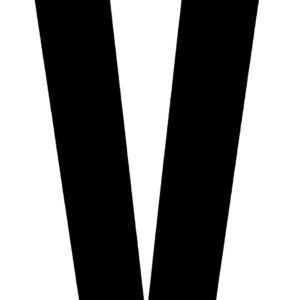 Klebefolien Lettern/Großbuchstaben schwarz