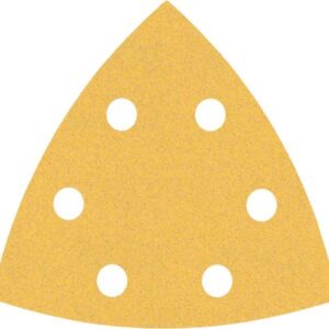 EXPERT C470 Schleifpapier für Deltaschleifer, 93 mm, G 120, 5 Stück. Für Deltaschleifer