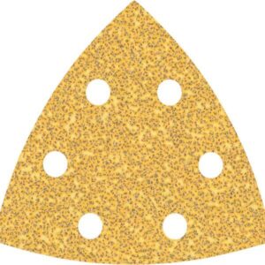 EXPERT C470 Schleifpapier für Deltaschleifer, 93 mm, G 40, 5 Stück. Für Deltaschleifer