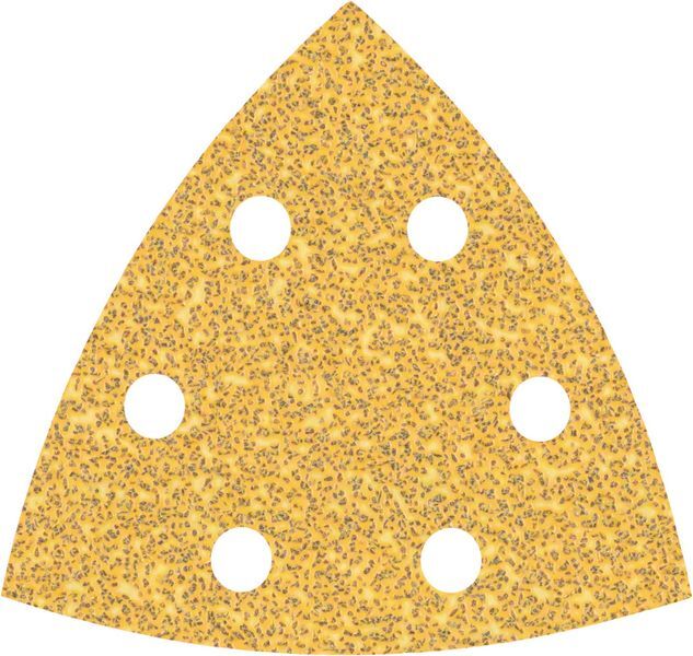 EXPERT C470 Schleifpapier für Deltaschleifer, 93 mm, G 40, 5 Stück. Für Deltaschleifer