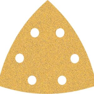 EXPERT C470 Schleifpapier für Deltaschleifer, 93 mm, G 60, 5 Stück. Für Deltaschleifer