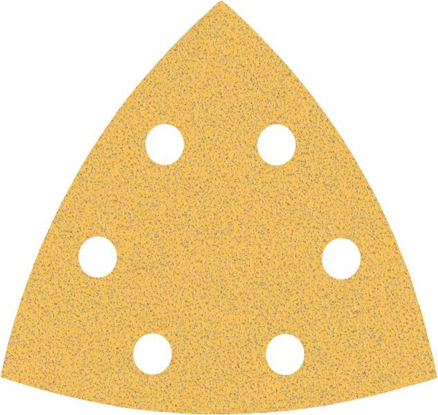 EXPERT C470 Schleifpapier für Deltaschleifer, 93 mm, G 80, 5 Stück. Für Deltaschleifer