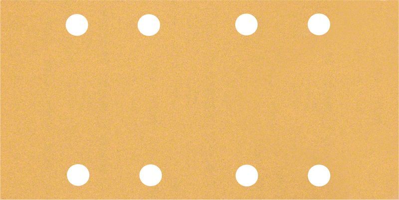 EXPERT C470 Schleifpapier mit 8 Löchern für Schwingschleifer, 93 x 186 mm, G 120, 10-tlg.. Für Exzenterschleifer