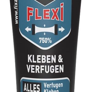 Fix ALL Flexi Montagekleber Tube, 204g, weiß
