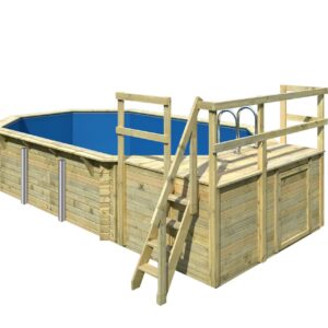 Holz-Pool Modell 4