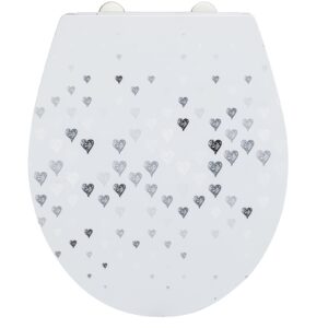 WC-Sitz Cuore, Duroplast, embossed