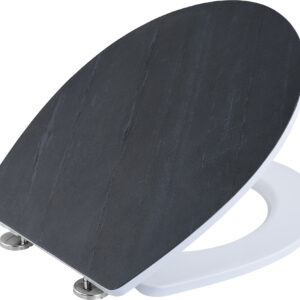 Duroplast Stein WC-Sitz NOIR