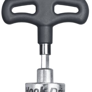 Hakenschrauber mit Handgriff mit Aufnahme für 1/4''