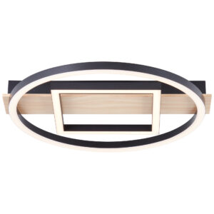 Maureen LED Deckenleuchte Ø37cm rund/eckig