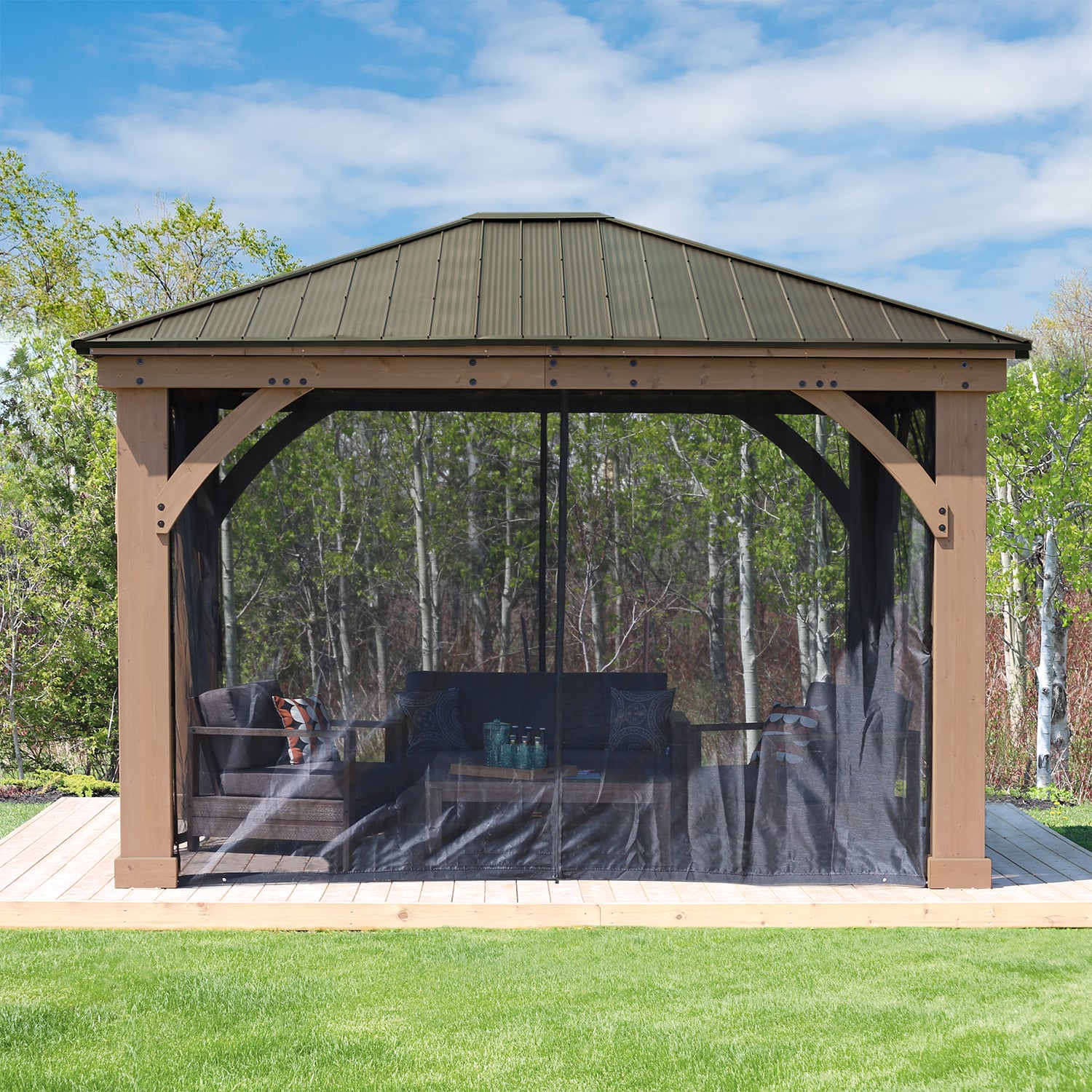 2508609 moskitonetz holzpavillon