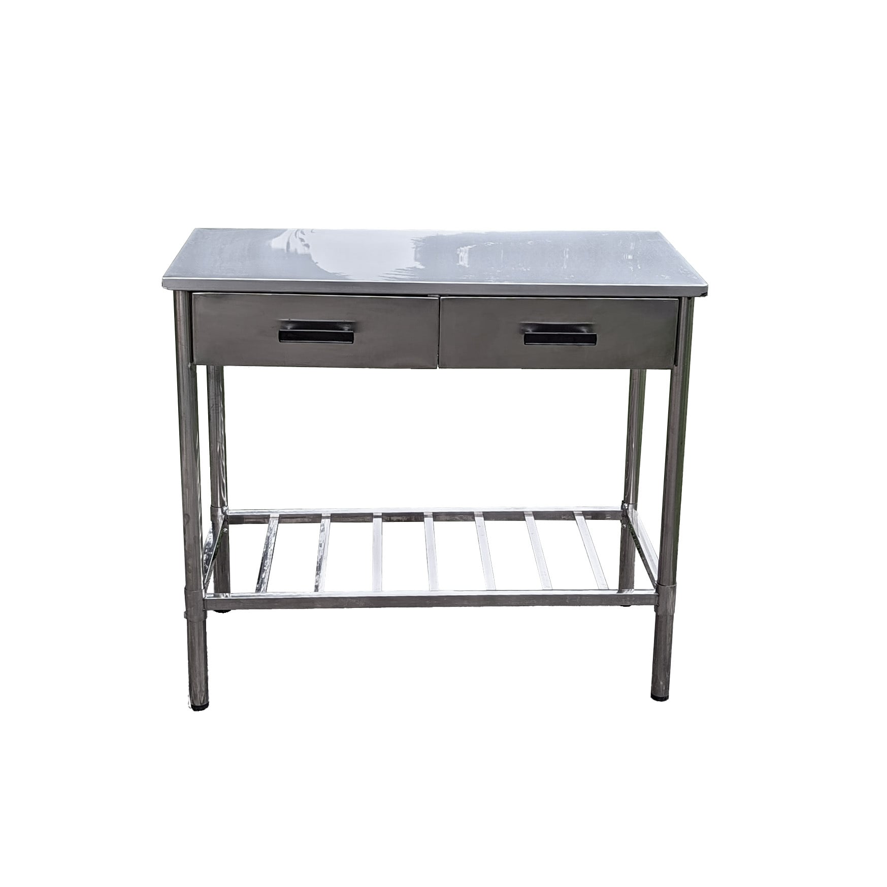 Edelstahl Arbeitstisch "Country-Life" 1 Edelstahl Arbeitstisch "Country-Life"