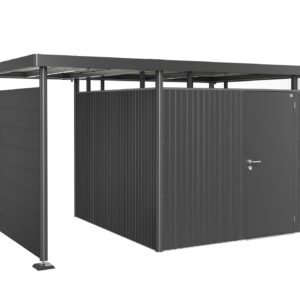 Seitendach zu Gerätehaus HighLine