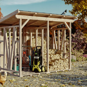 Holzunterstand Max