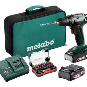 Akku-Bohrschrauber BS 18 Set mit Bit-Box