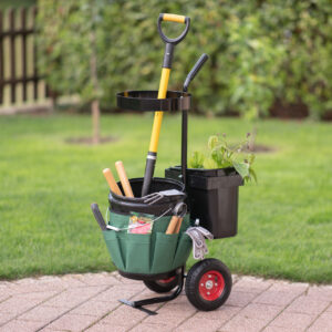 Universal Gartentrolley und Werkzeughalter