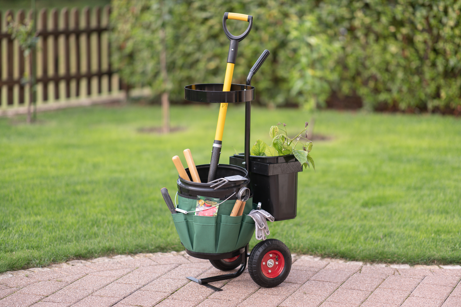 2559693 universal gartentrolley und werkzeughalter