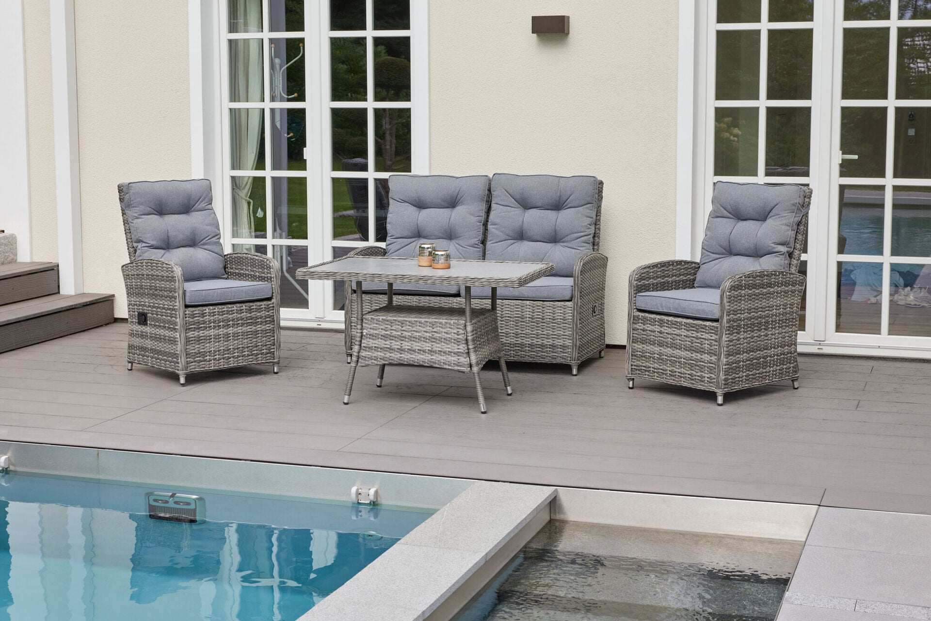 2585371 lounge set bailado omega grey 4 teilig inkl polster